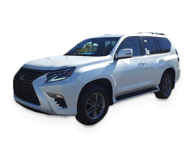 Silver facelifted Lexus GX 460