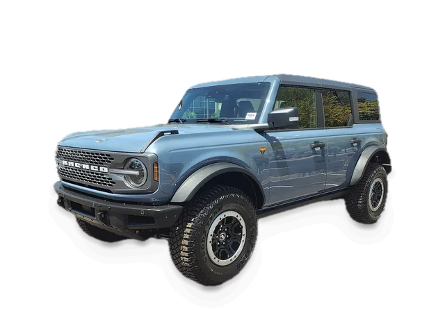 Blue-gray Ford Bronco Badlands