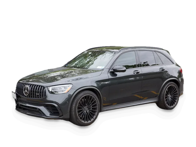 Black Mercedes-AMG GLC SUV