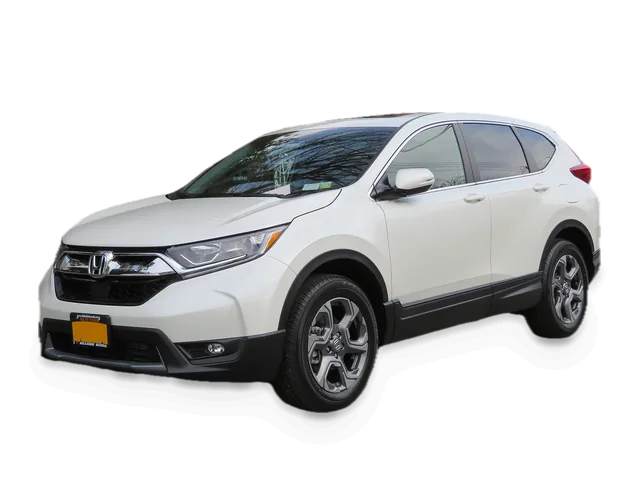 White fifth-generation Honda CR-V