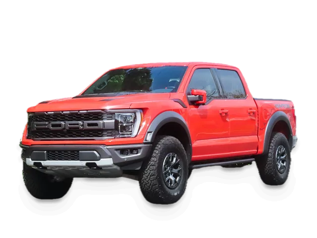 Red third-generation Ford F-150 Raptor pickup