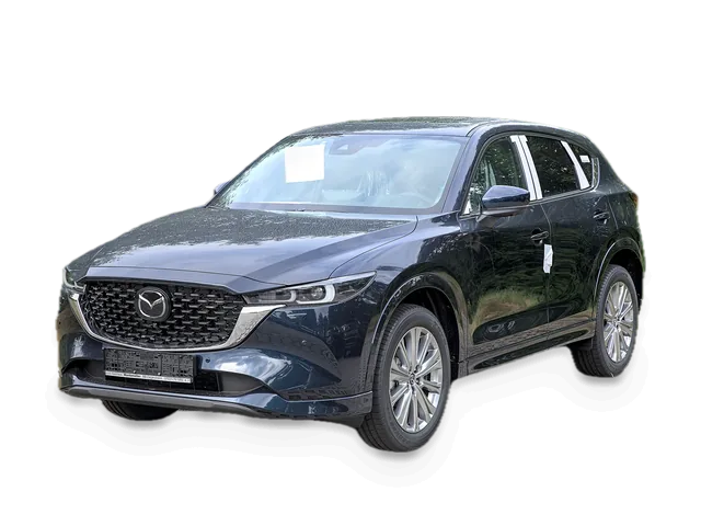Dark blue facelifted Mazda CX-5