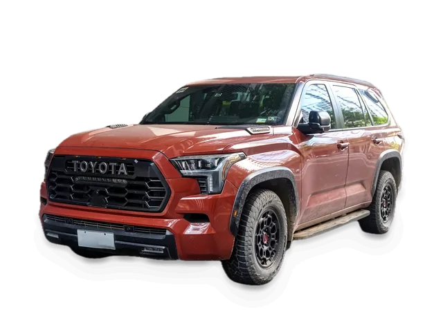 Terra orange third-generation Toyota Sequoia TRD Pro