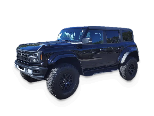 Black Ford Bronco Raptor